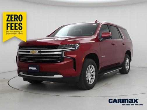 Red 2022 Chevrolet Tahoe LT