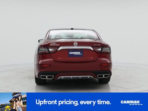 Red 2022 Nissan Maxima Platinum