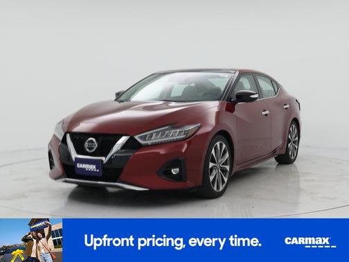Red 2022 Nissan Maxima Platinum