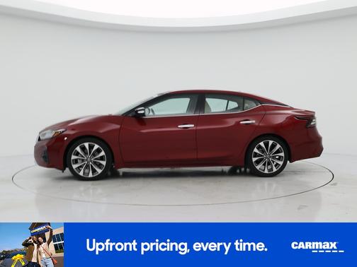 Red 2022 Nissan Maxima Platinum