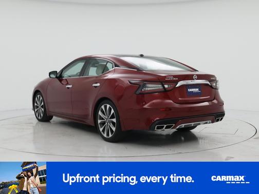 Red 2022 Nissan Maxima Platinum