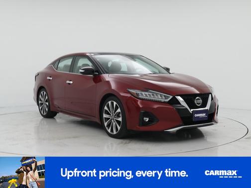 Red 2022 Nissan Maxima Platinum