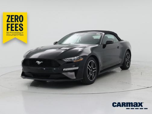 Black 2022 Ford Mustang Ecoboost Premium