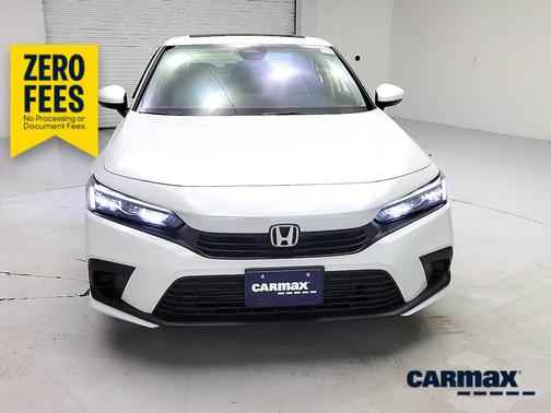 White 2024 Honda Civic EX