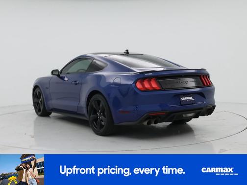 Blue 2022 Ford Mustang GT Premium