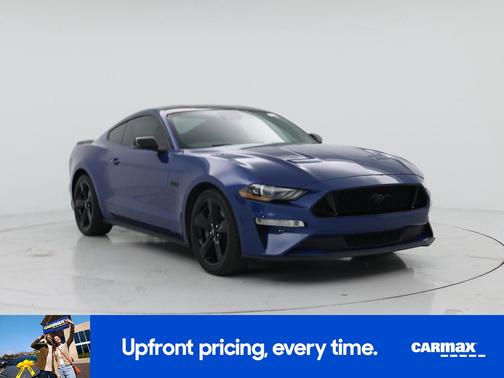 Blue 2022 Ford Mustang GT Premium