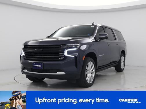 Blue 2022 Chevrolet Suburban High Country