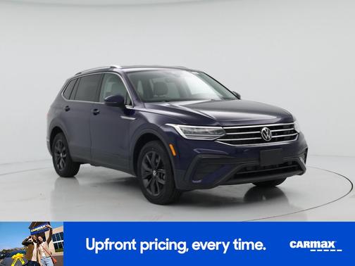 Blue 2022 Volkswagen Tiguan SE