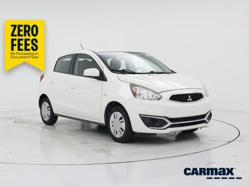 White 2020 Mitsubishi Mirage ES
