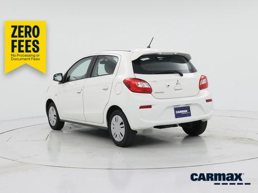 White 2020 Mitsubishi Mirage ES