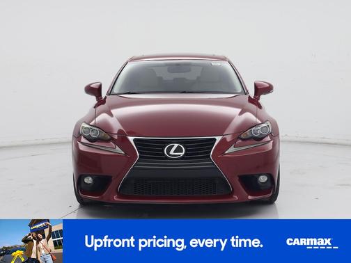 Red 2015 Lexus IS 250
