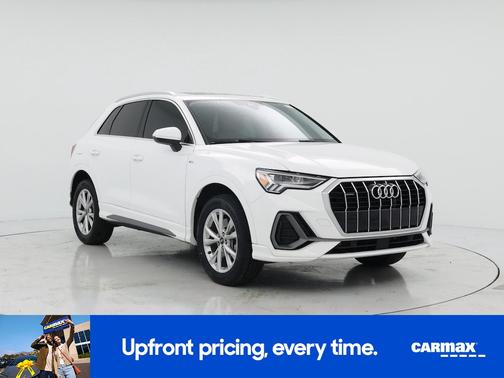 White 2023 Audi Q3 S-Line Premium
