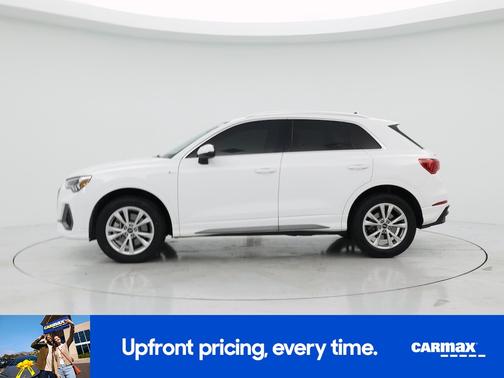 White 2023 Audi Q3 S-Line Premium