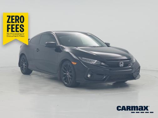 Black 2020 Honda Civic SI