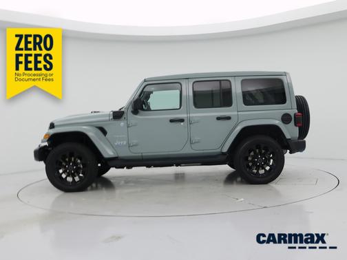 Green 2024 Jeep Wrangler 4xe Sahara