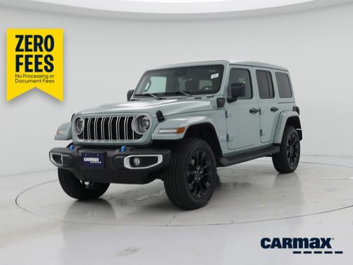 Green 2024 Jeep Wrangler 4xe Sahara