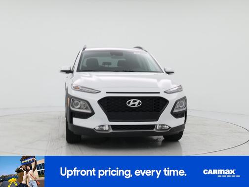 White 2021 Hyundai KONA SEL Plus
