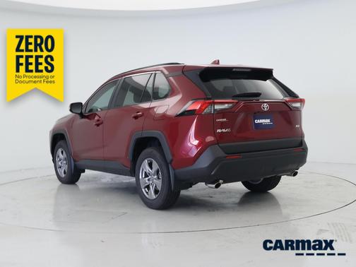 Burgundy 2025 Toyota RAV4 XLE