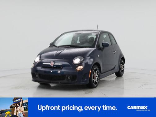 Blue 2015 FIAT 500 Turbo