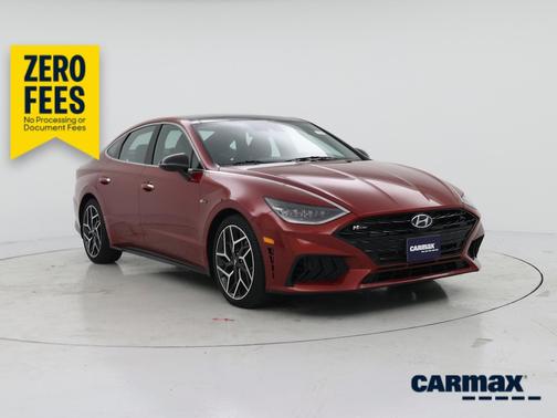 Red 2023 Hyundai SONATA N Line