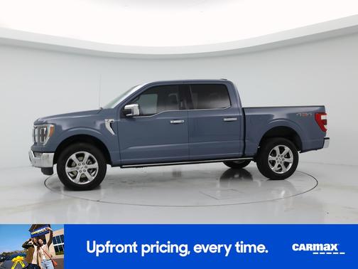 Blue 2023 Ford F-150 Lariat