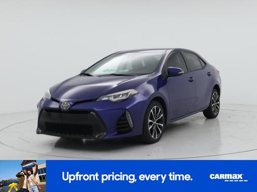 Blue 2017 Toyota Corolla LE