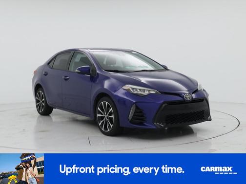 Blue 2017 Toyota Corolla LE