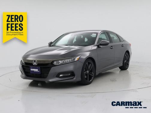 Black 2018 Honda Accord Sport