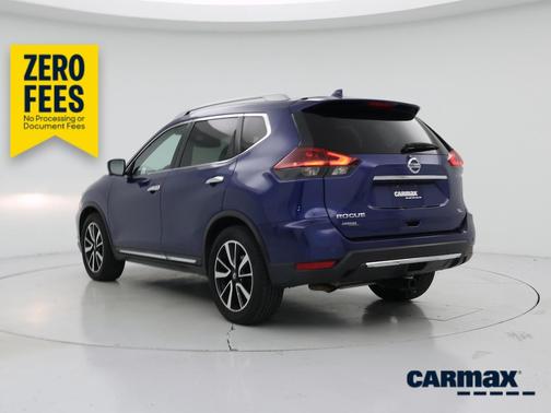 Blue 2020 Nissan Rogue SL