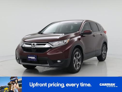 Burgundy 2018 Honda CR-V EX-L