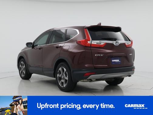 Burgundy 2018 Honda CR-V EX-L