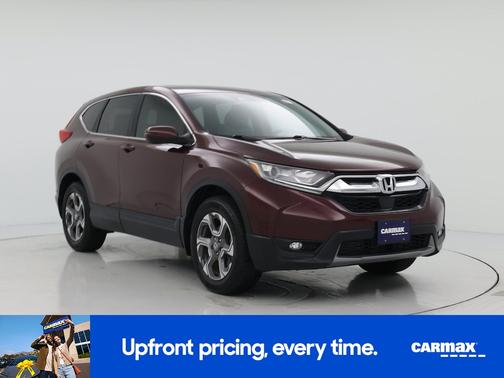 Burgundy 2018 Honda CR-V EX-L