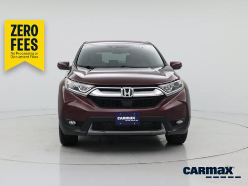 Burgundy 2018 Honda CR-V EX-L