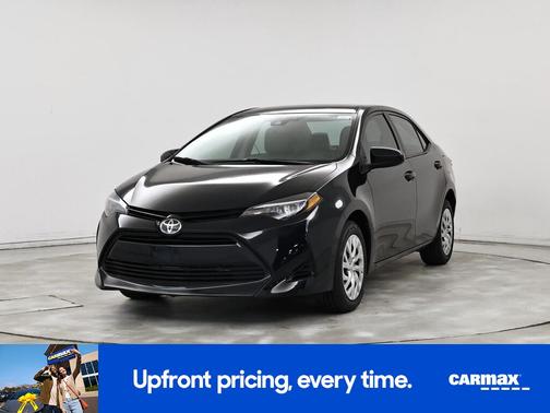 Black 2018 Toyota Corolla LE