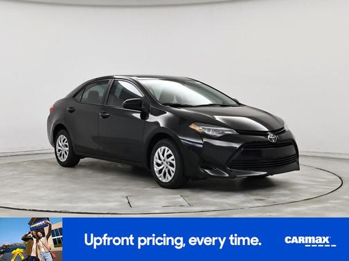 Black 2018 Toyota Corolla LE