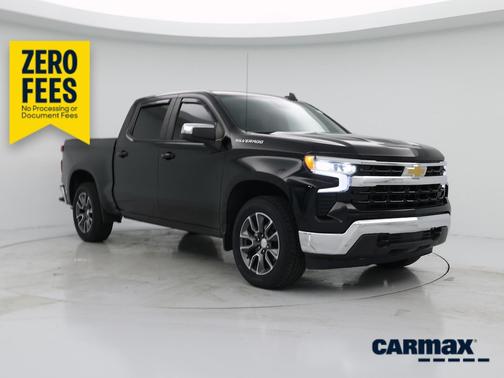 Black 2022 Chevrolet Silverado 1500 LT