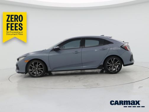 Gray 2018 Honda Civic Sport