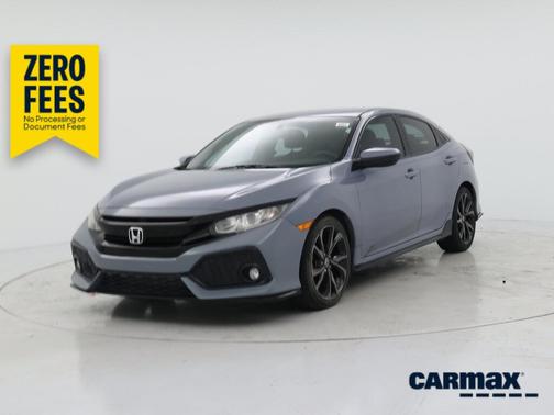 Gray 2018 Honda Civic Sport