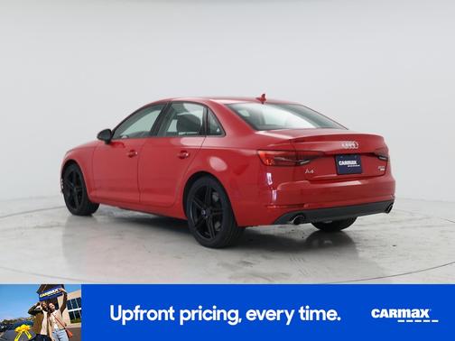Red 2017 Audi A4 Premium Plus