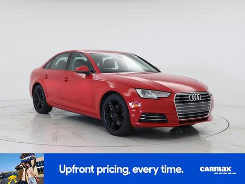 Red 2017 Audi A4 Premium Plus