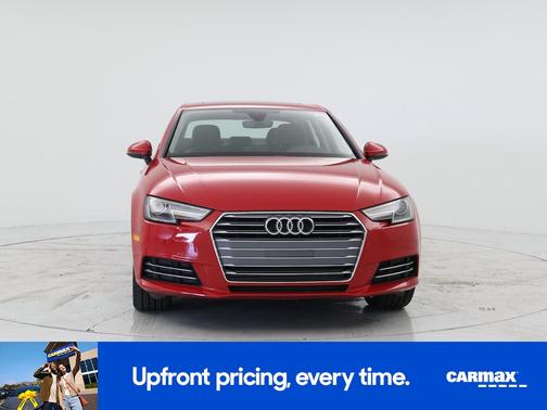 Red 2017 Audi A4 Premium Plus