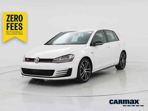 White 2017 Volkswagen Golf GTI SE