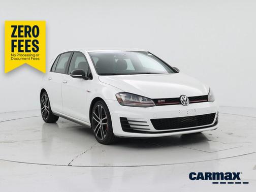 White 2017 Volkswagen Golf GTI SE