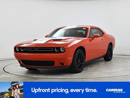 Orange 2016 Dodge Challenger SXT