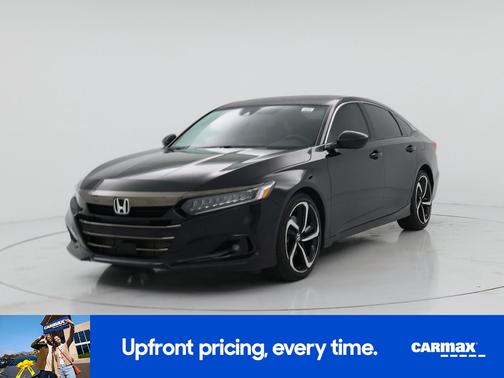 Black 2022 Honda Accord Sport