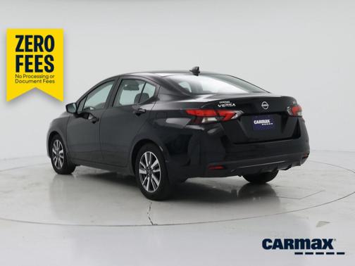 Black 2024 Nissan Versa SV