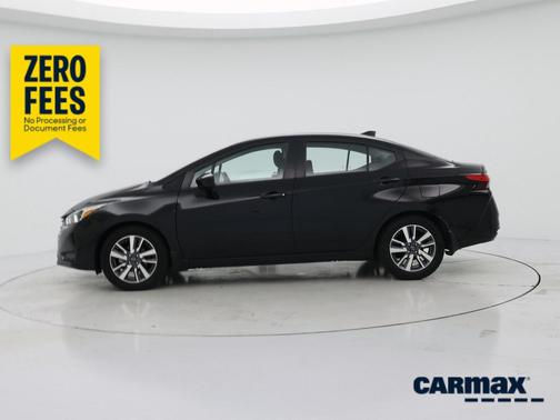 Black 2024 Nissan Versa SV