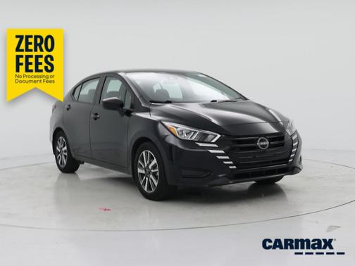 Black 2024 Nissan Versa SV