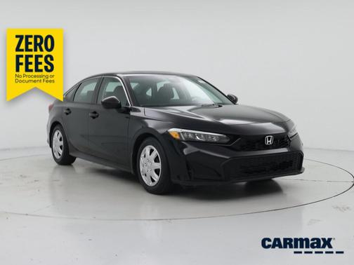 Black 2026 Honda Civic LX
