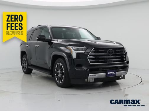 Black 2024 Toyota Sequoia Limited